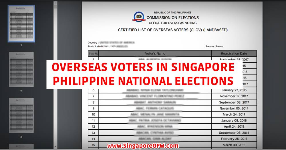 list of filipino certified overseas voters in singapore