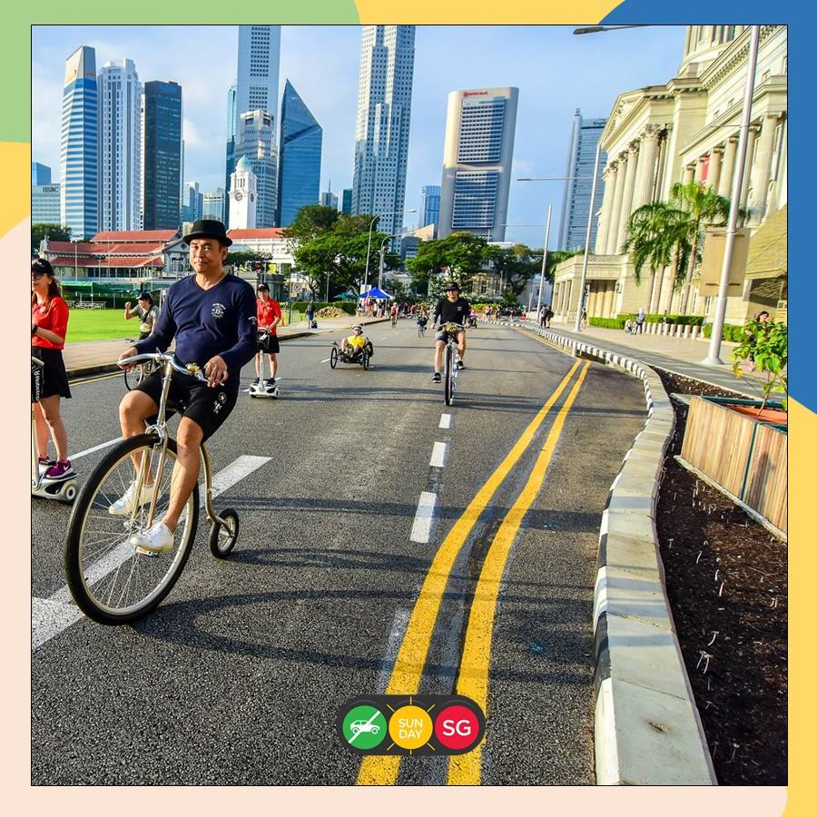 Here’s What to Look Forward to on ‘Car-Free Sunday’ | Singapore OFW