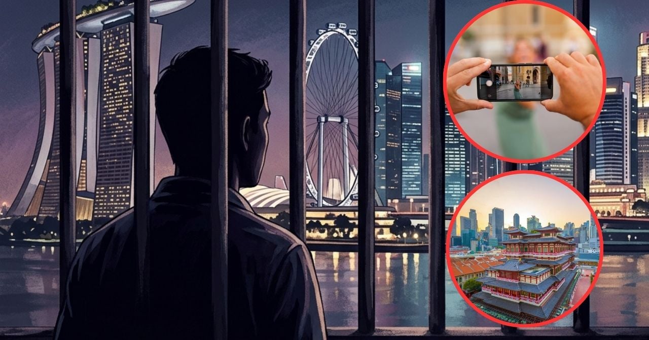 Filipino Peeping Tom Tourist Jailed for 6 Weeks in Singapore After Taking Videos of 6 Women