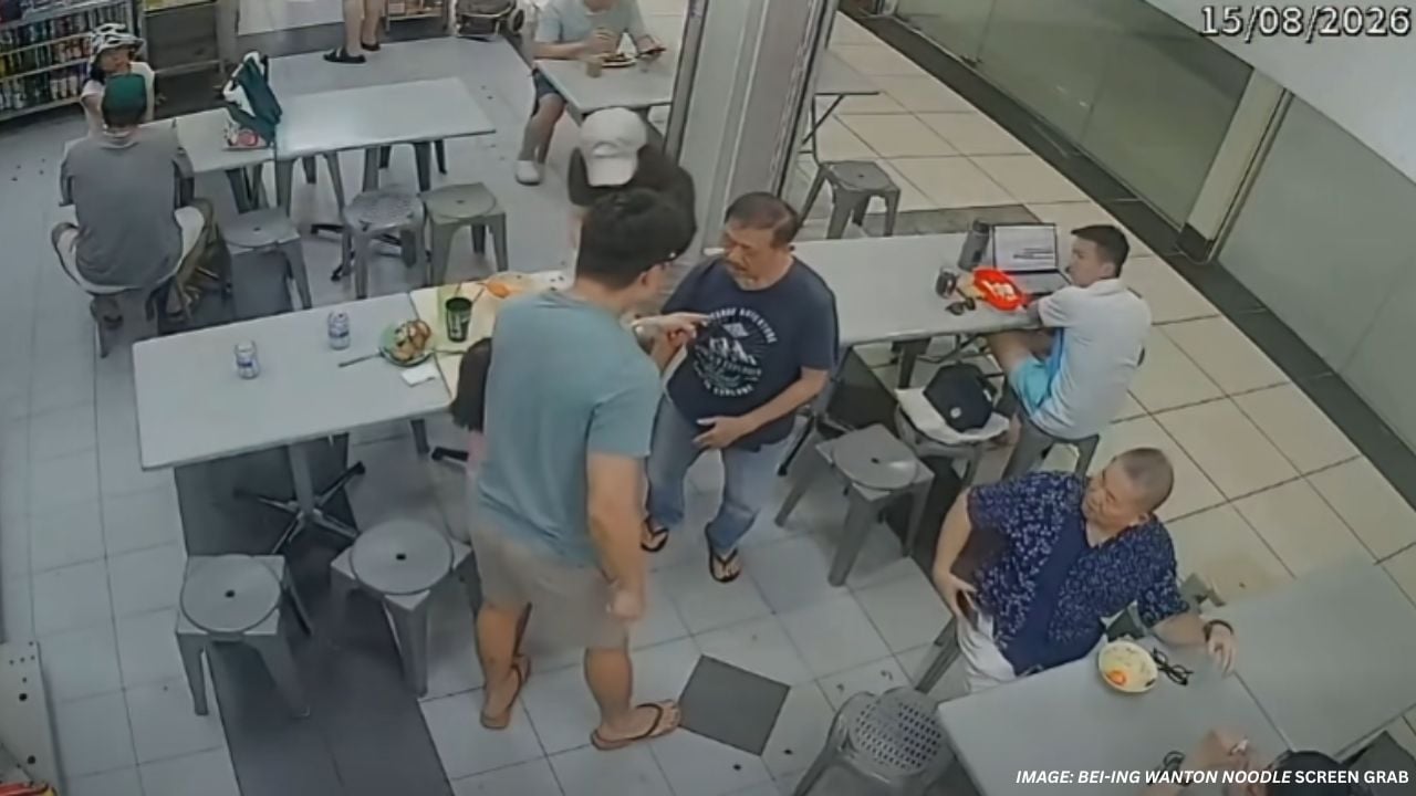 70-Year-Old Coffeeshop Uncle Shoved to the Ground at Roxy Square After Patting Child's Head. Family Seeks Justice, Police Investigating