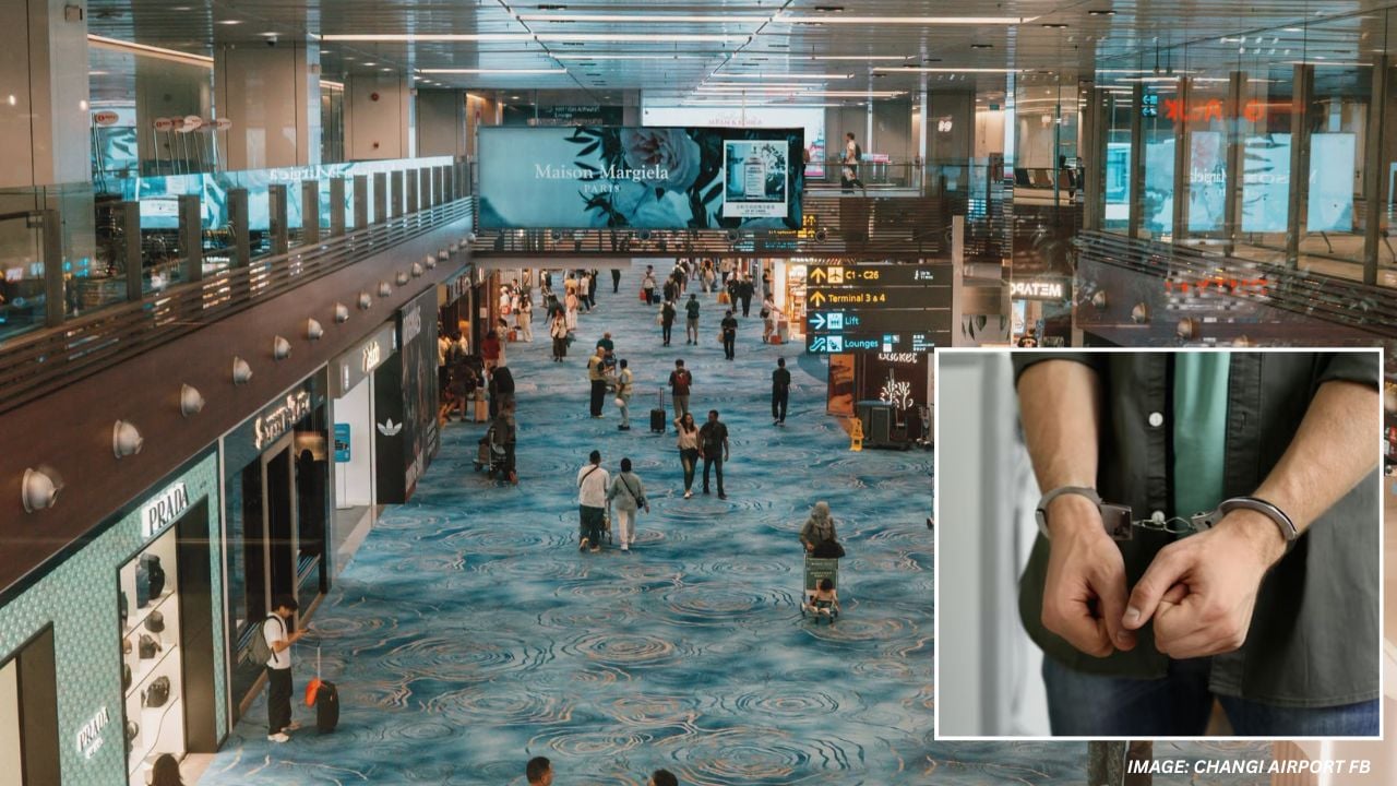 Fugitive Jailed 14 Months After 20-Year Escape Unravels at Changi Airport Biometric Gate