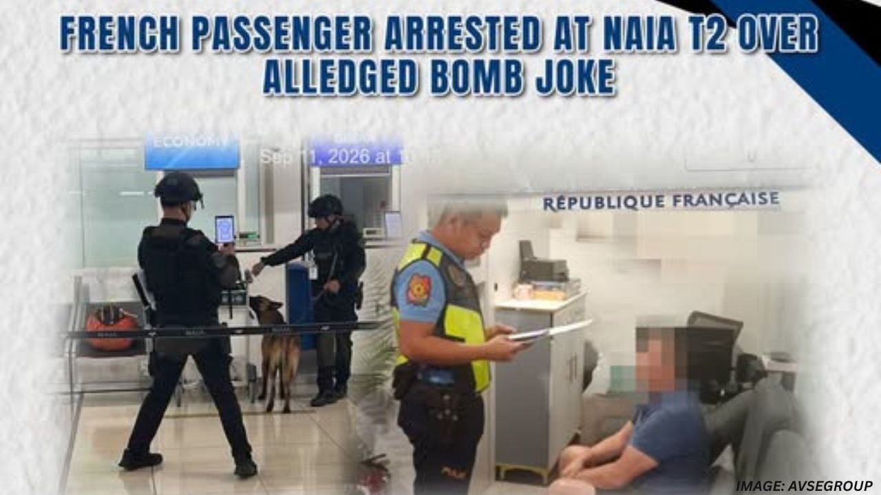French Tourist Detained at NAIA Terminal 2 After Gun and Bomb Remark During Cebu Flight Check-In