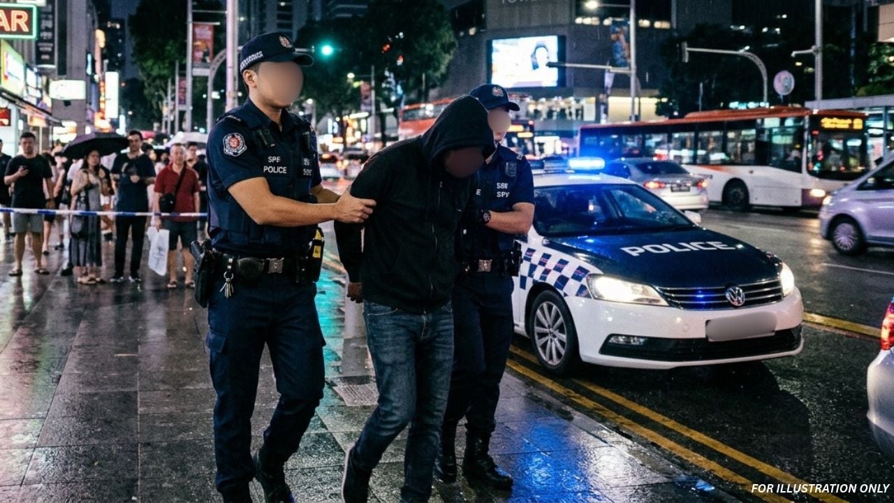 Australian Tourist Jailed Over 5 Months in Singapore for Spitting and Urinating at Police Officers