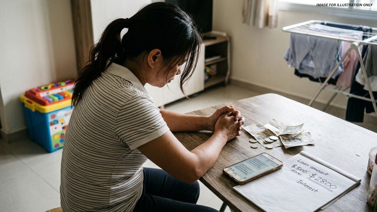 Filipina Helper's SGD180 Loan Balloons to SGD1,040 as Loan Sharks Threaten Her Employer